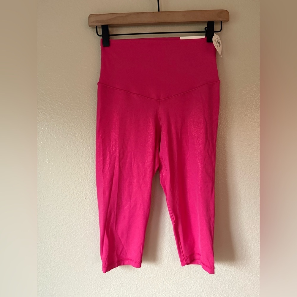 OFFLINE BY AERIE Real Me Liquid Shine High Rise Crop Leggings